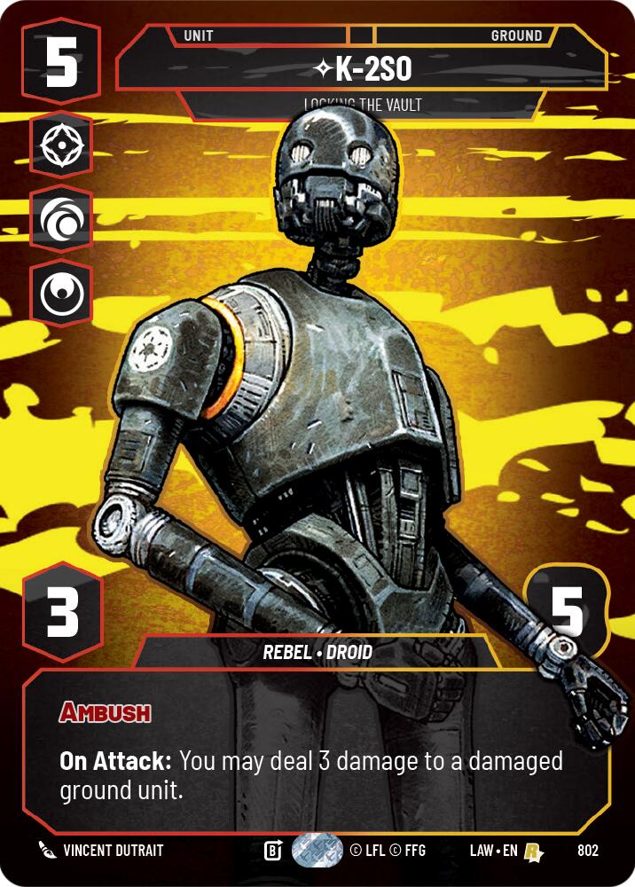 K-2S0 - Locking the Vault (Prestige) (802) (802) [A Lawless Time]