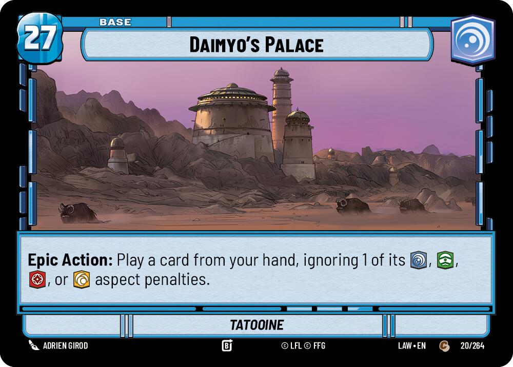 Daimyo's Palace // Credit (20 // T01) (20 // T01) [A Lawless Time]