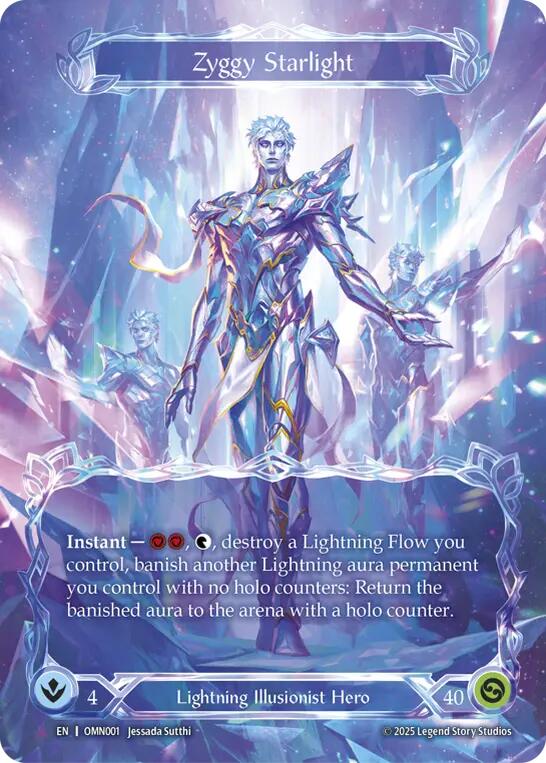 Zyggy Starlight (Marvel) [OMN001] (Omens of the Third Age)  Cold Foil
