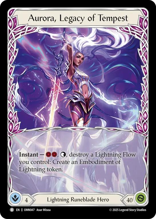 Aurora, Legacy of the Tempest [OMN047] (Omens of the Third Age)