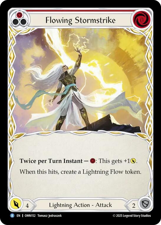 Flowing Stormstrike [OMN152] (Omens of the Third Age)