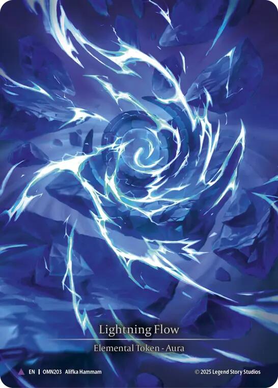 Lightning Flow (B) [OMN203] (Omens of the Third Age)  Cold Foil