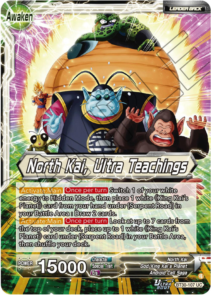 North Kai // North Kai, Ultra Teachings (BT30-107) [Three Glorious Fighters]