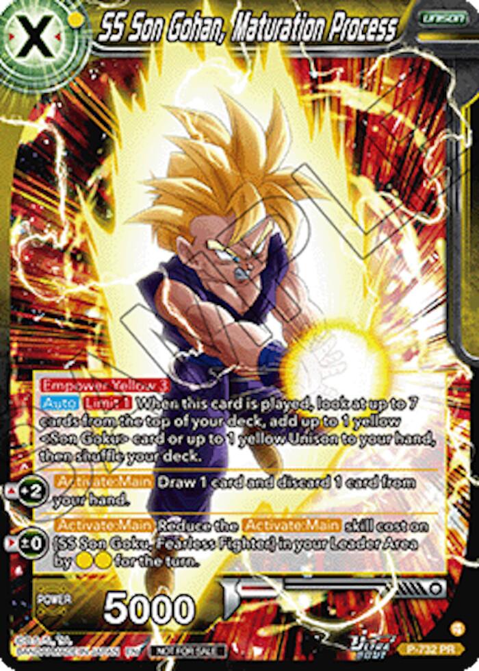 SS Son Gohan, Maturation Process (Ultra-Bout Series Tournament Pack Vol.2) (P-732) [Tournament Promotion Cards]