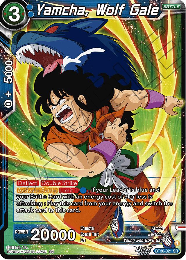 Yamcha, Wolf Gale (BT30-021) [Three Glorious Fighters]
