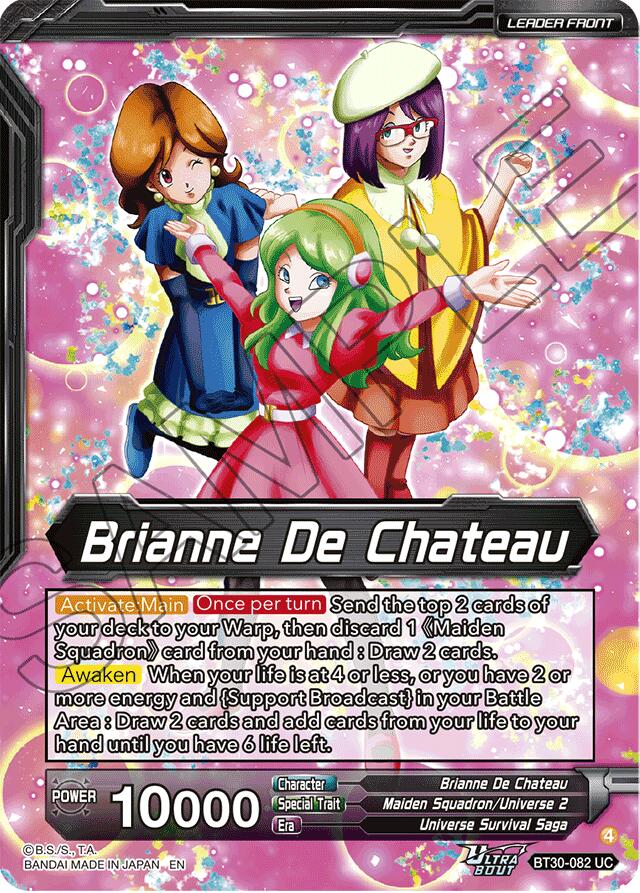 Brianna De Chateau // The 2nd Universe's Witchy Warriors (SLR) (BT30-082) [Three Glorious Fighters]
