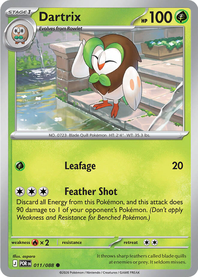 Dartrix (011/088) [Mega Evolution: Perfect Order]