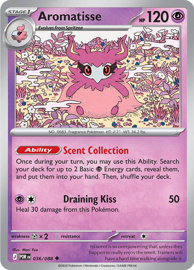 Aromatisse (036/088) [Mega Evolution: Perfect Order]