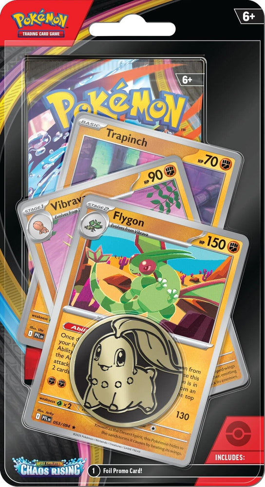 Mega Evolution: Chaos Rising Premium Checklane Blister (Flygon Line)