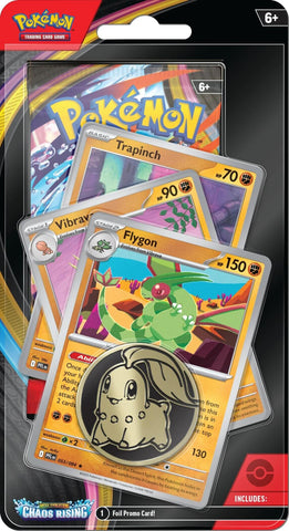 Mega Evolution: Chaos Rising Premium Checklane Blister (Flygon Line)