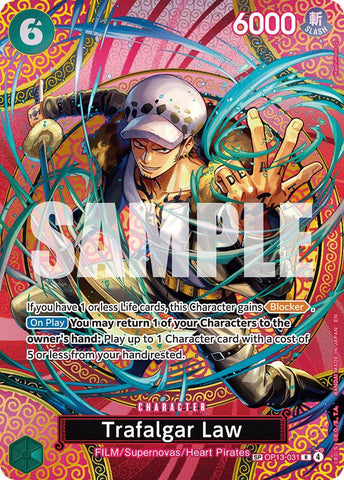 Trafalgar Law (OP13-031) (SP) [Adventure on Kami's Island]