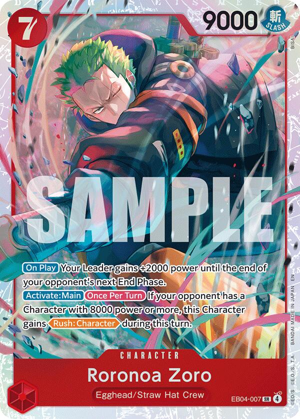 Roronoa Zoro (EB04-007) [Adventure on Kami's Island]