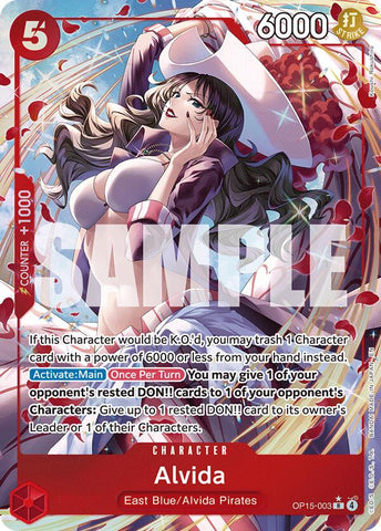 Alvida (OP15-003) (Alternate Art) [Adventure on Kami's Island]