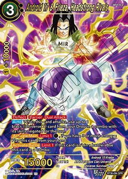 Android 17 & Frieza, Headstrong Rivals (SPR) (BT30-094) [Three Glorious Fighters]