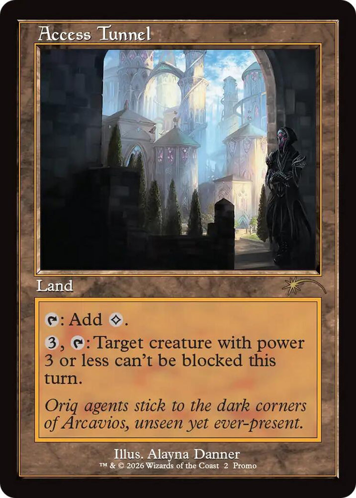 Access Tunnel (Retro Frame) [Wizards Play Network 2026]