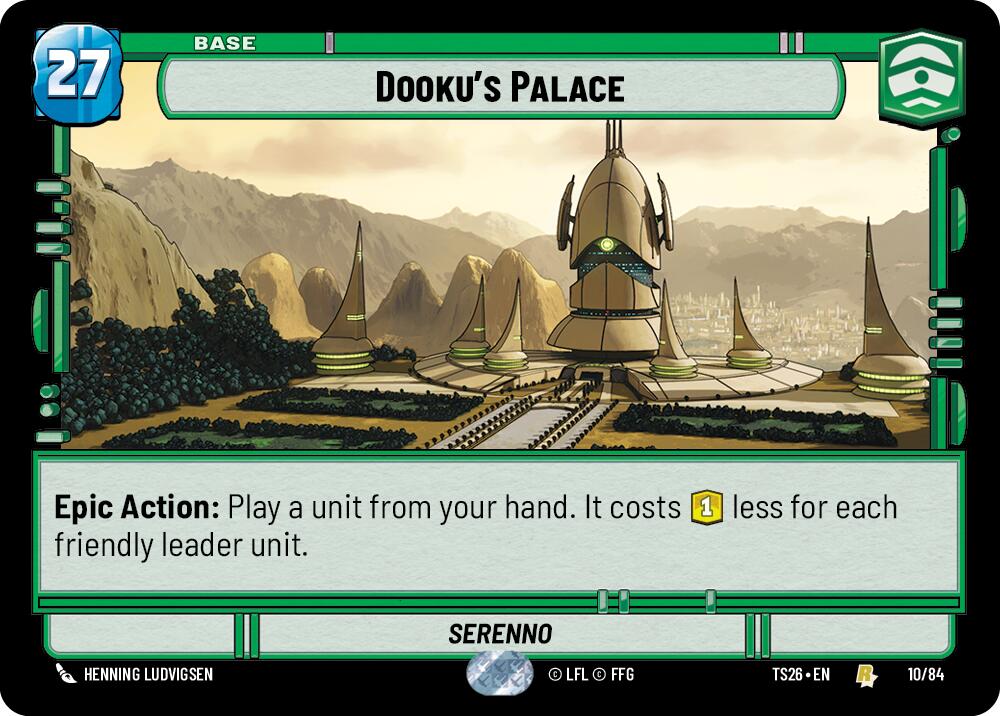 Dooku's Palace (10/84) (10/84) [Twin Suns]