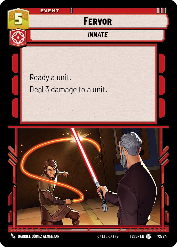Fervor (72/84) (72/84) [Twin Suns]