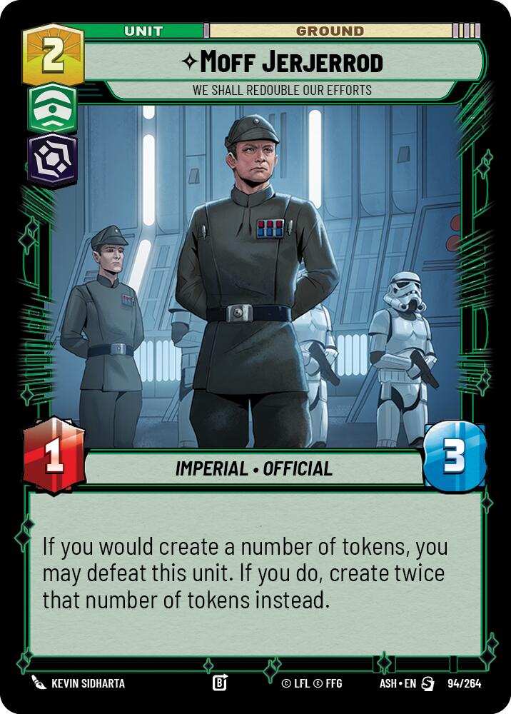 Moff Jerjerrod - We Shall Redouble Our Efforts (94/264) (94/264) [Ashes of the Empire]
