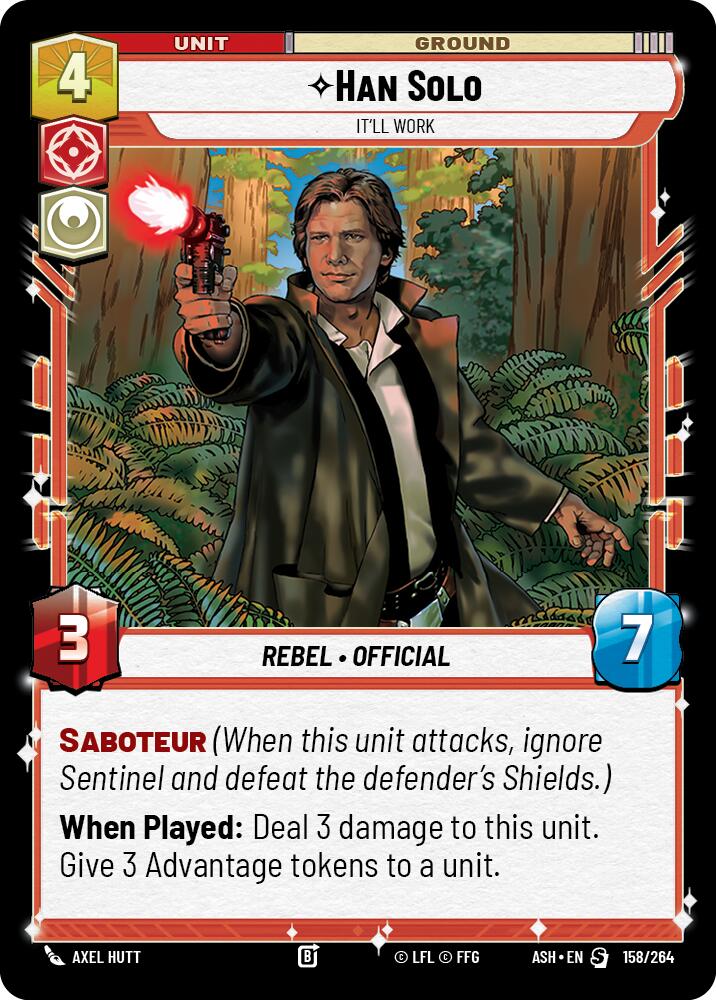 Han Solo - It'll Work (158/264) (158/264) [Ashes of the Empire]