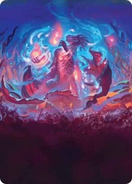 Prismari, the Inspiration Art Card [Secrets of Strixhaven Art Series]
