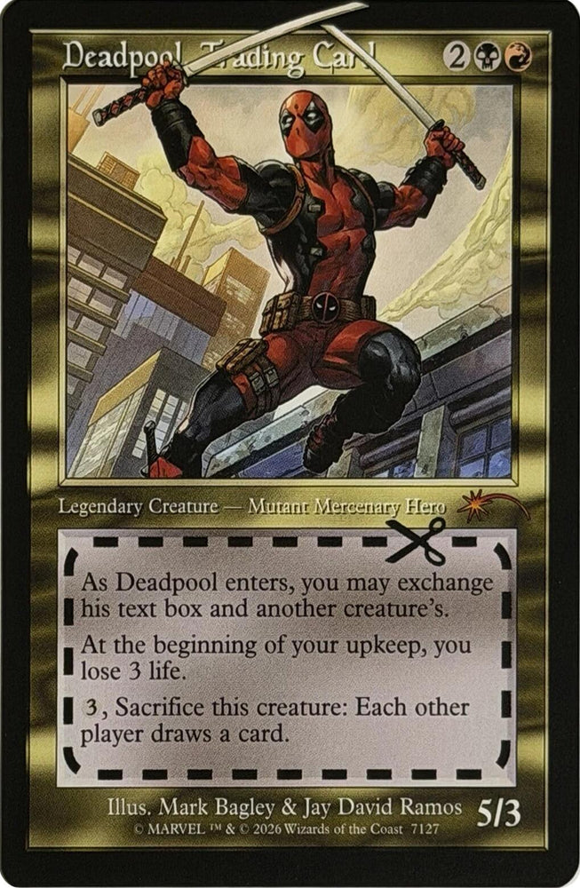 Deadpool, Trading Card (7127) [Secret Lair Drop Series]