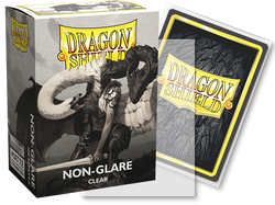 Dragon Shield: Standard 100ct Sleeves (Non-Glare Matte) - Clear