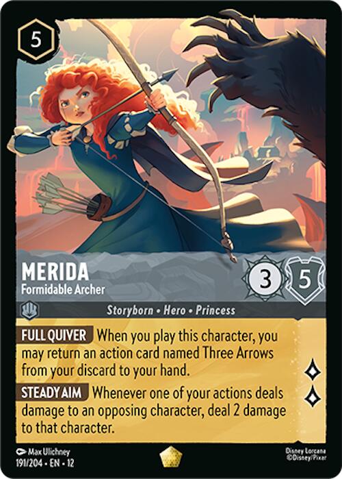 Merida - Formidable Archer (191/204) [Wilds Unknown]