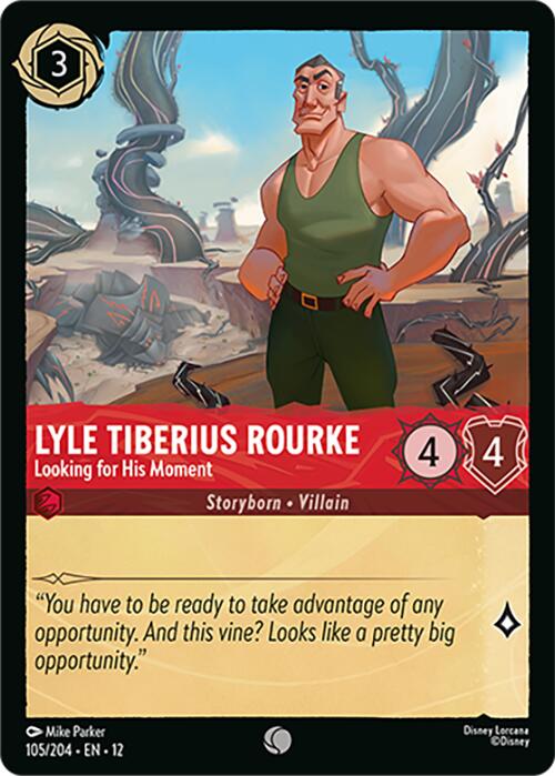 Lyle Tiberius Rourke - Looking for His Moment (105/204) [Wilds Unknown]