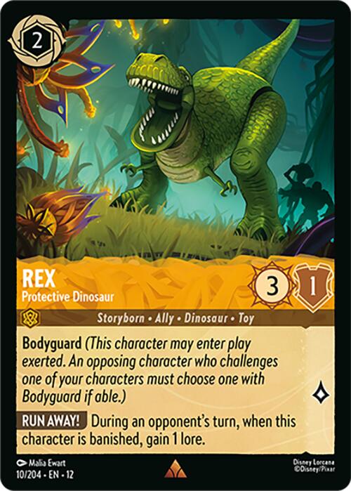 Rex - Protective Dinosaur (10/204) [Wilds Unknown]