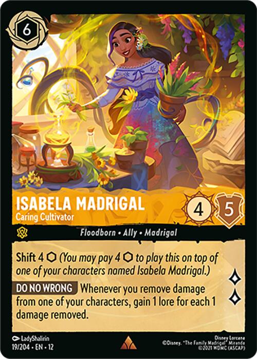 Isabela Madrigal - Caring Cultivator (19/204) [Wilds Unknown]