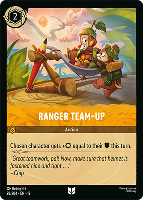 Ranger Team-Up (28/204) [Wilds Unknown]