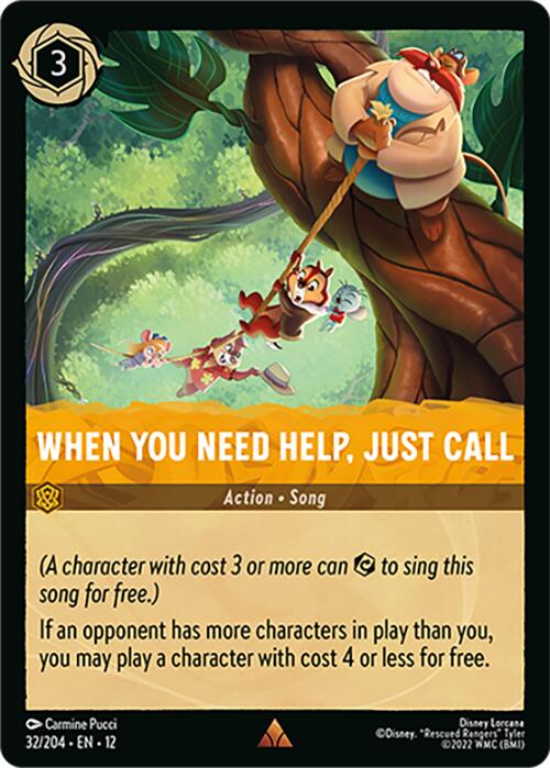 When You Need Help, Just Call (32/204) [Wilds Unknown]