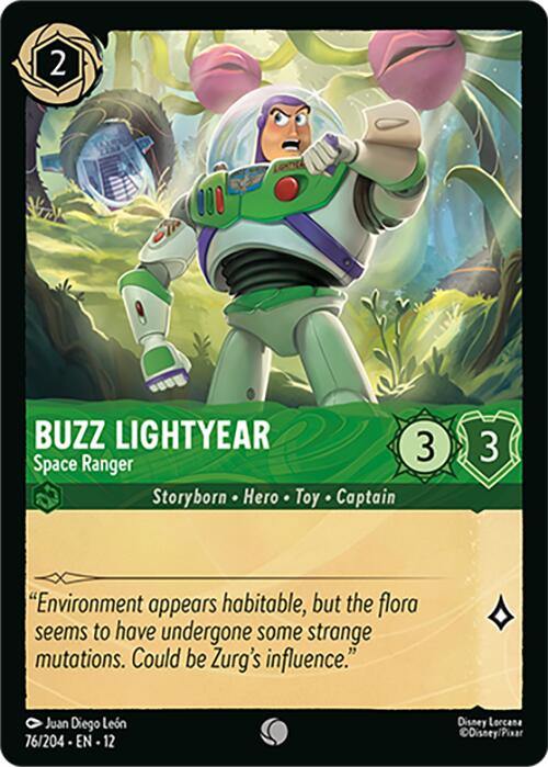 Buzz Lightyear - Space Ranger (76/204) [Wilds Unknown]