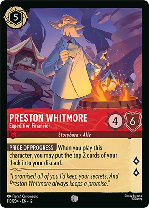 Preston Whitmore - Expedition Financier (110/204) [Wilds Unknown]