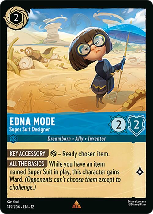 Edna Mode - Super Suit Designer (149/204) [Wilds Unknown]