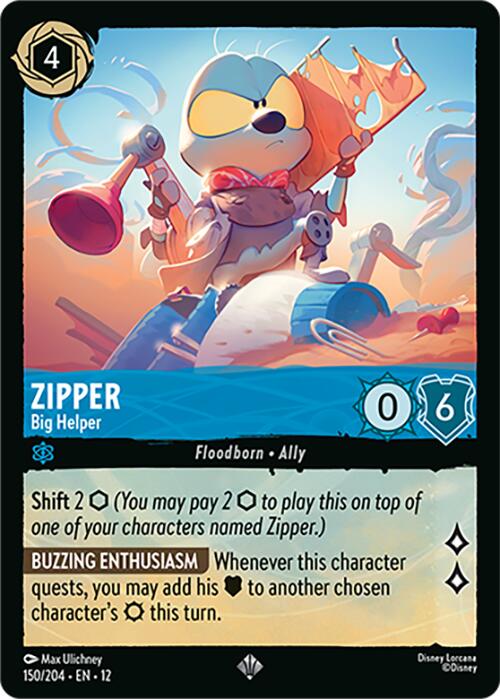 Zipper - Big Helper (150/204) [Wilds Unknown]