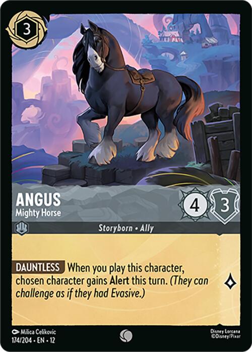 Angus - Mighty Horse (174/204) [Wilds Unknown]