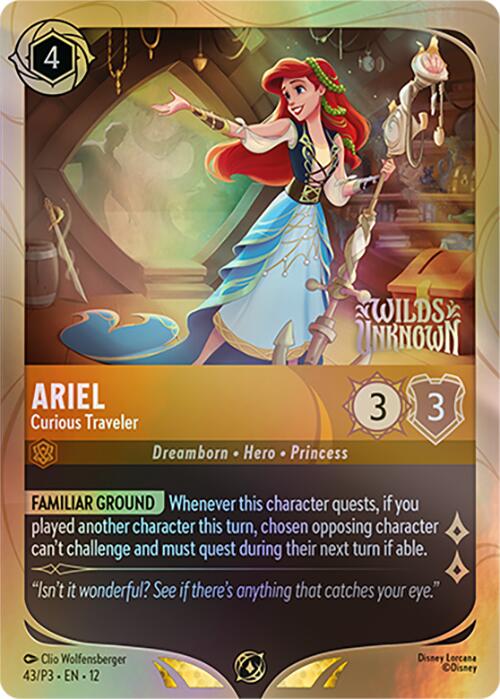 Ariel - Curious Traveler (43) [Promo Cards]