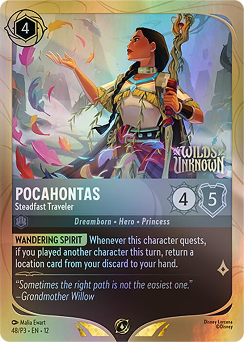 Pocahontas - Steadfast Traveler (48) [Promo Cards]