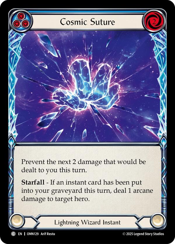 Cosmic Suture (Blue) [OMN129] (Omens of the Third Age)