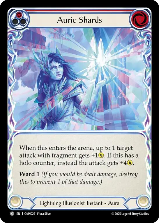 Auric Shards (Red) [OMN027] (Omens of the Third Age)