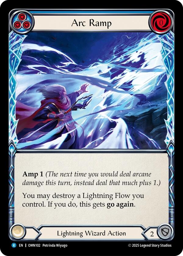 Arc Ramp (Blue) [OMN102] (Omens of the Third Age)