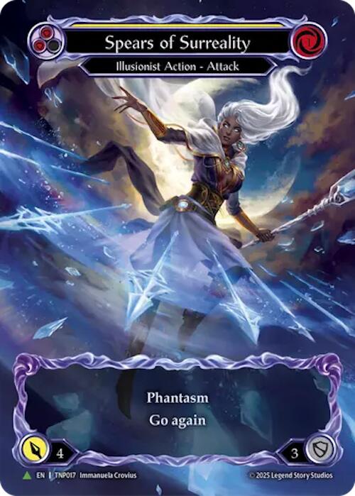 Spears of Surreality (Yellow) (Marvel) [TNP017] (Promo)  Rainbow Foil