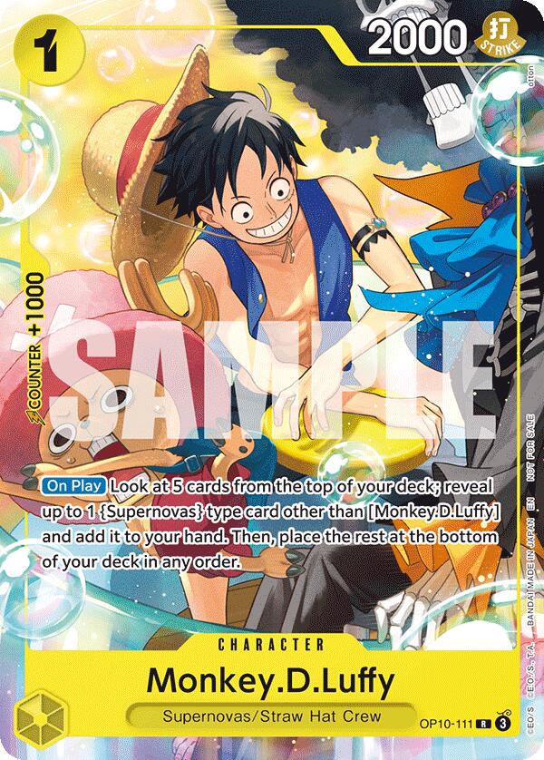 Monkey.D.Luffy (Welcome Pack 2026 Vol.1) [One Piece Promotion Cards]