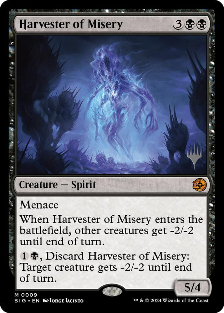 Harvester of Misery [Secrets of Strixhaven Promos]