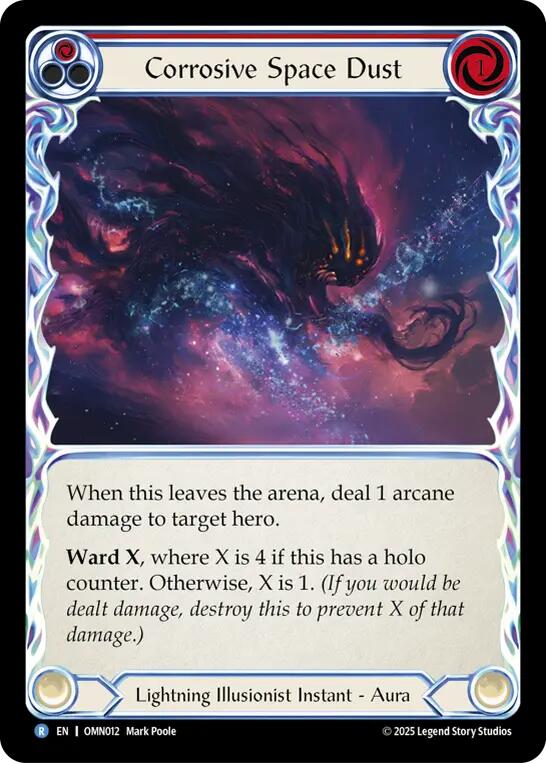Corrosive Space Dust (Red) [OMN012] (Omens of the Third Age)