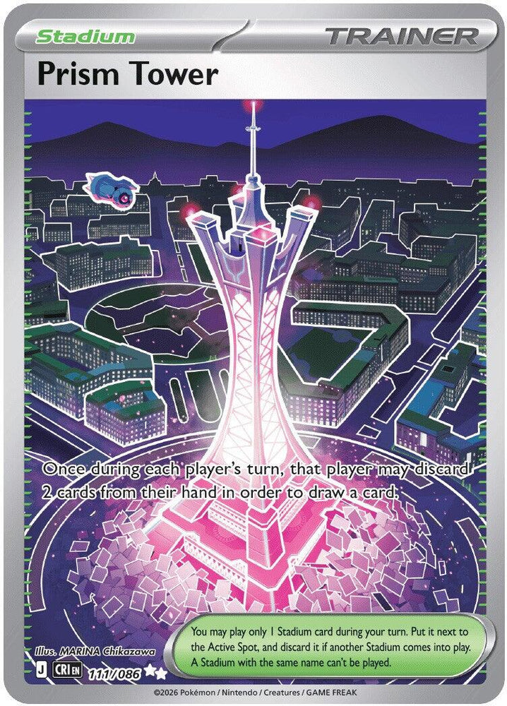 Prism Tower (111/086) [Mega Evolution: Chaos Rising]