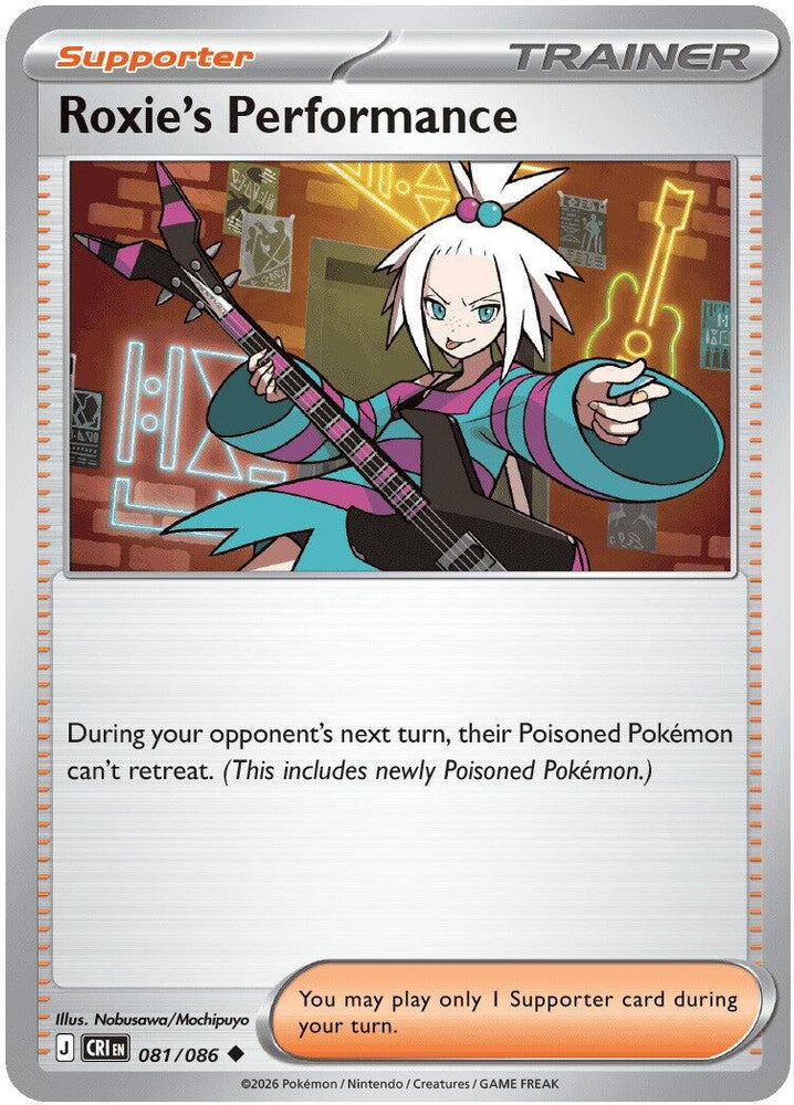 Roxie's Performance (081/086) [Mega Evolution: Chaos Rising]