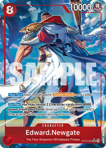 Edward.Newgate (OP16-003) (Alternate Art) [The Time of Battle]