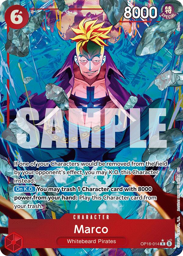 Marco (OP16-014) (Alternate Art) [The Time of Battle]